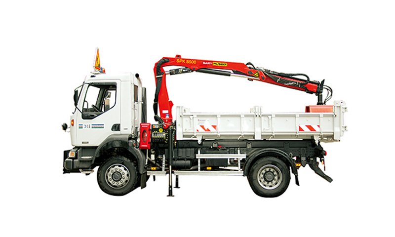 Sany SPK8500 3.3 Ton Knuckle Boom Crane - Sany Crane